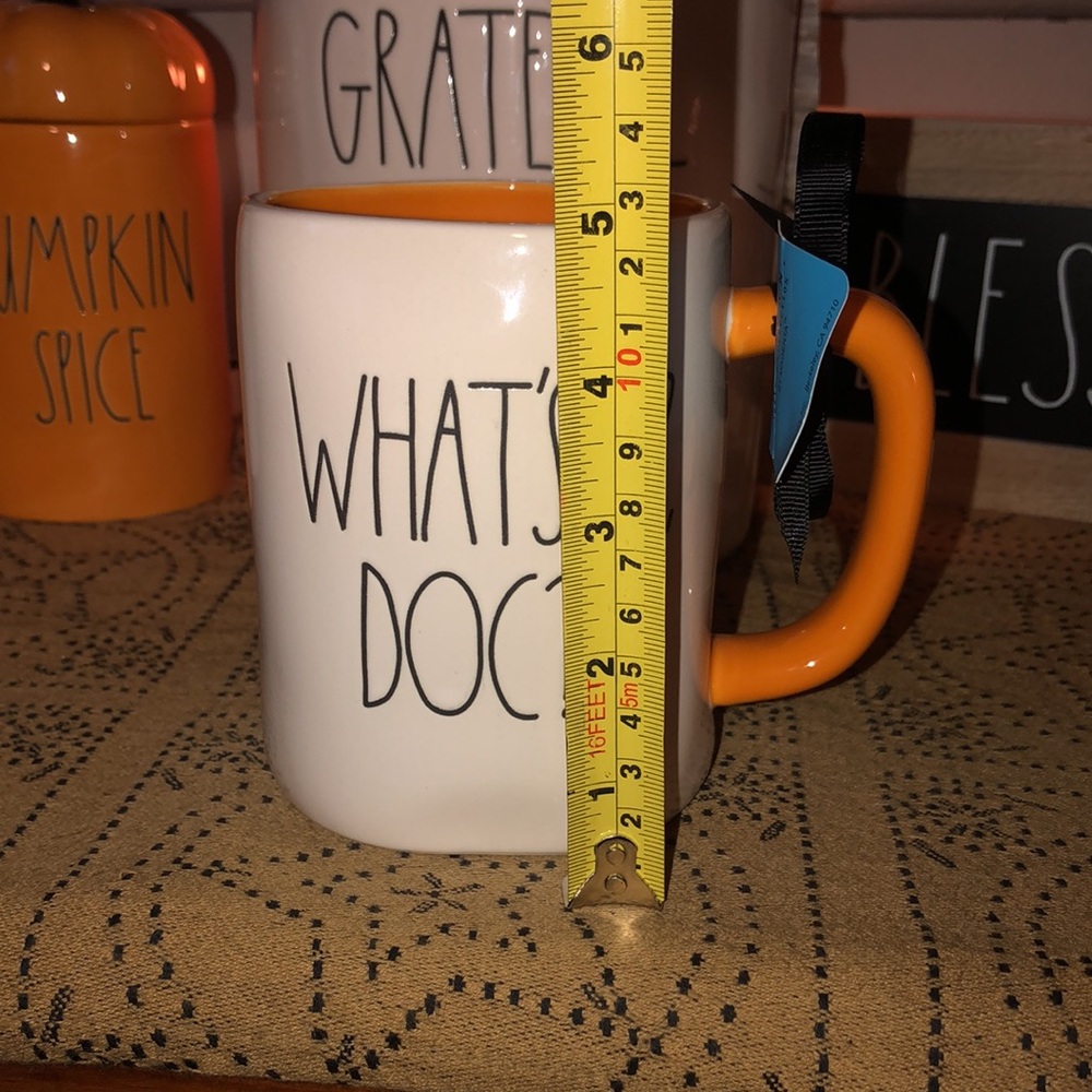 Rae Dunn WHAT’S UP DOC? Double Sided Mug (Looney Tunes-Bugs Bunny) - Picture 8 of 8
